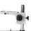 Adjustable 76mm Stereo Microscope Stand Holder with Articulating Arm and Ring Arbor 6