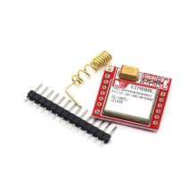 TZT Kleinste SIM800L GPRS GSM Module MicroSIM Kaart Kern Draadloze Board Quad-Band TTL Seriële Poort met Antenne DIY