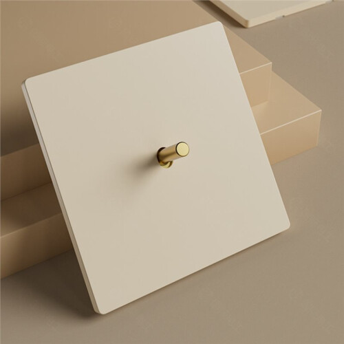 Double-Control  Panel, Knob Wall  -Plastic Panel - 1 Gang 2-Way 2