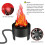 2X LED Fire Flame Effect Light Artificial Electric Flicker Campfire Lamp Party Decor Supplies US Plug 10
