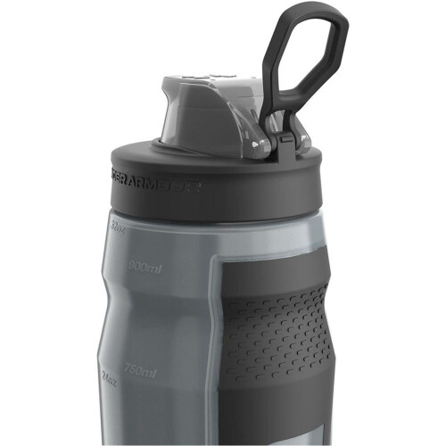 Under Armour (One Size, Grey/Black) Under Armour Playmaker 900ml Water Bottle 1