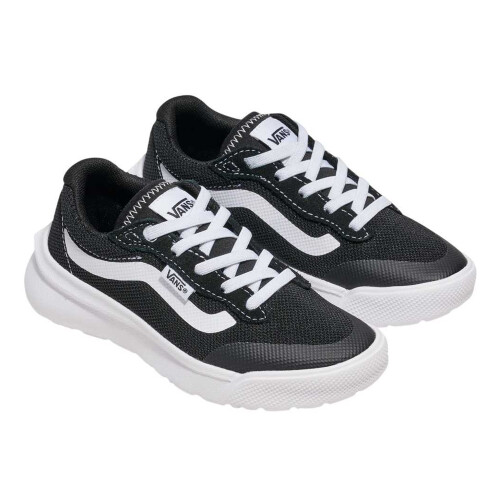 Vans (4 UK, Black/White) Vans Childrens/Kids Range BRZ Canvas Trainers 1