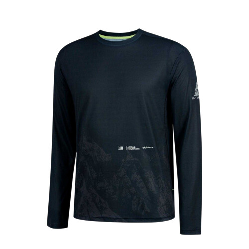 Karrimor (L, Black) Karrimor Mens Performance Logo Long-Sleeved Top 2