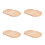 4Pièces Plateau Bois En Forme De Khaki Pour Halloween 7