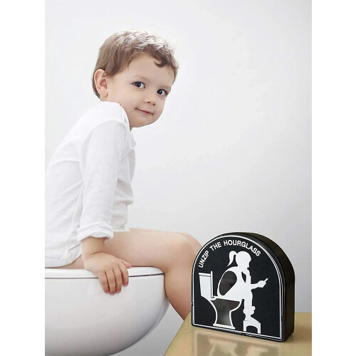 Bathroom Hourglass Timer with Man Design