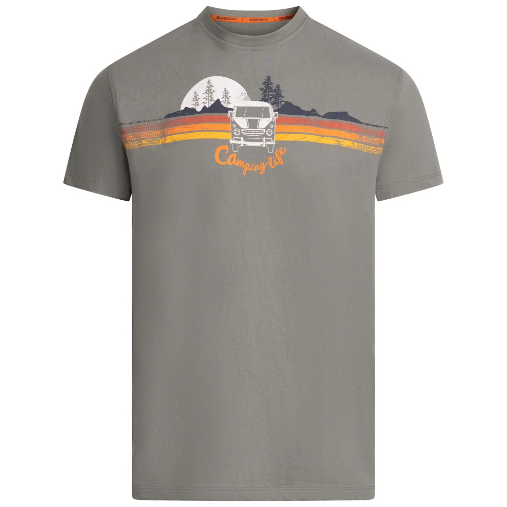 Trespass (3Xl, Pond Blue) Mens Cromer Ii Printed Casual T-Shirt