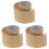 3Rouleaux Cache-Plinthe Adhésif PVC Marron Motif Élégant Décor 1
