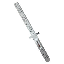 1M Règle Métal Pliable Argent Acier Inoxydable, Couture DIY