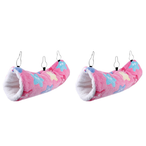2Pièces Suspendue Rose Pour Animal Confortable