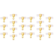 20Pièces Poignées Acryliques Assorties Pour Cuisine