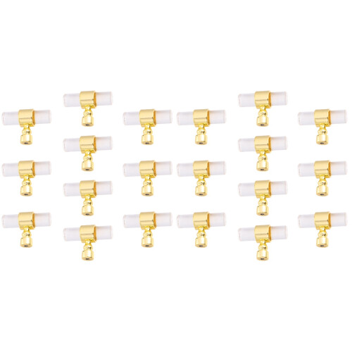 20Pièces Poignées Acryliques Assorties Pour Cuisine
