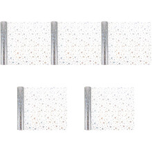 5Rouleaux Film PVC Étoilé Pour Artisanat Décoratif Sacs Faits Main