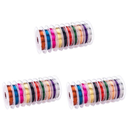 10Rouleaux Fil De Cuivre Pour , Flexible Ductile