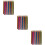 3Pièces Ensemble Crayons Couleur Vivante Multiusage 1
