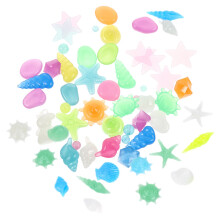 50Pièces Pierres Luminescentes Fluorite Pour Aquarium