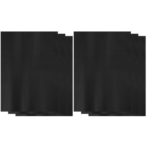 40Pièces Papier Kraft Noir Cadeau Recyclable