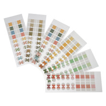 6Feuilles D'onglets Adhésifs Multicolores Pour Annotation Et Lecture