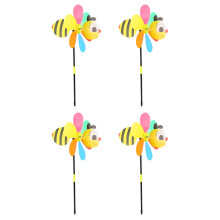 12Pièces À Vent Coloré Cartoon Décoration Jardin Multi Couleur