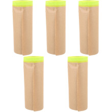 5Rouleaux Papier De Masquage Multusage Couleur Marron Clair