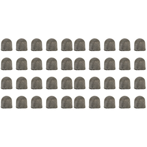 40Pièces Embouts De Remplacement Stylet Argent Capacitifs Sûrs