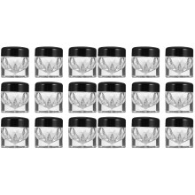 20Pièces Bouteilles Noires Vides Pour Poudre Correctrice Et Stockage