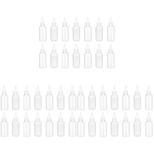 42Pièces Bouteille Doseuse Plastique Transparent Pour Stockage Liquide