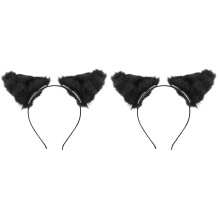 2Pièces -Têtes Animaux Doux Pour Enfants Fête Halloween Cosplay