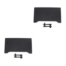 2Pièces Plateau Fauteuil Roulant Noir Accessoires Épaissi