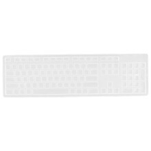 2Pièces Protection Clavier Silicone Transparent Anti-Poussière Étanche