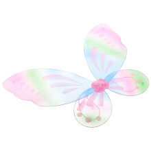 2Pièces Ailes De Roses Pour Filles Ailes Costume Enfants