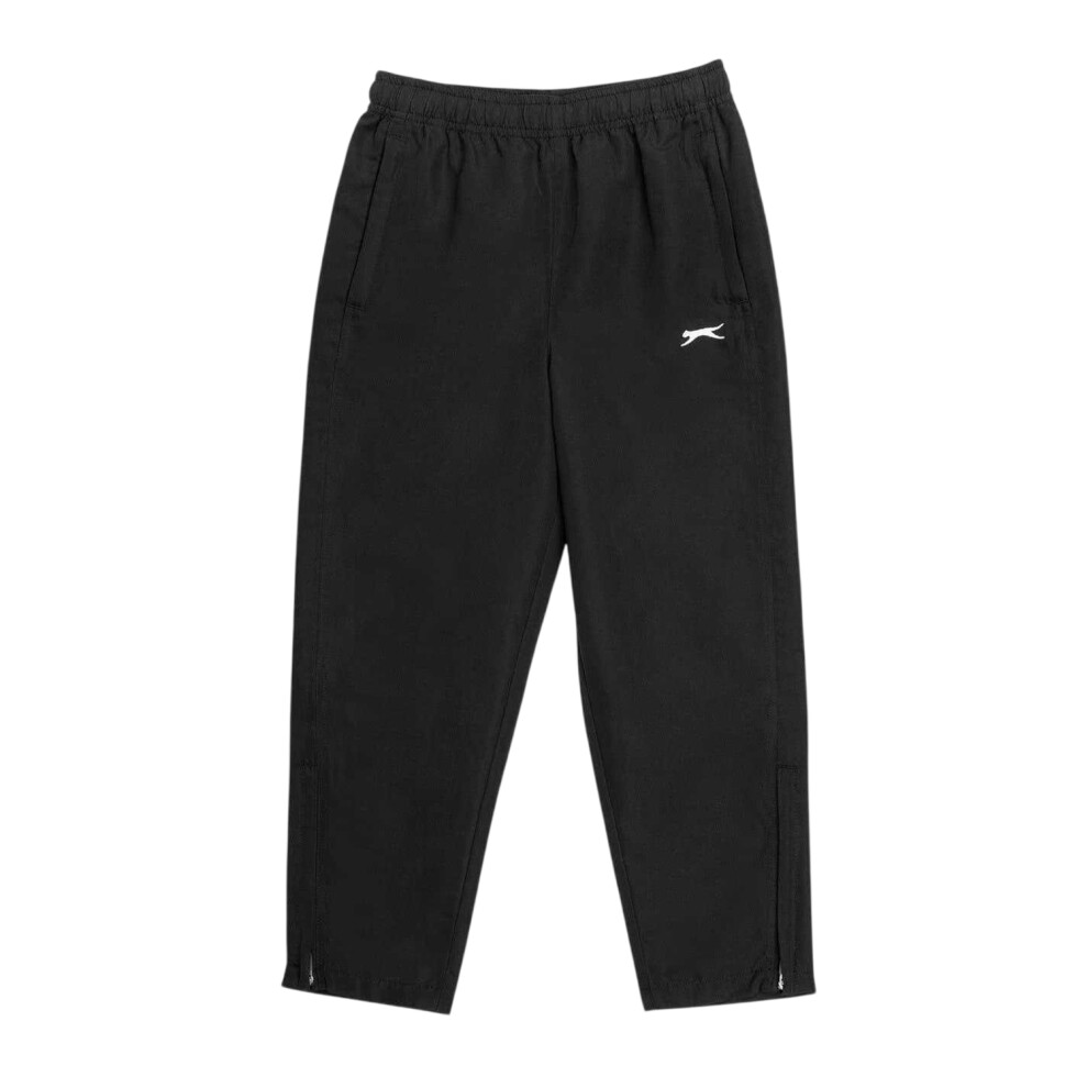 Slazenger (13 Years, ) Boys Polyester Tracksuit Bottoms Black
