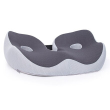 Cushion U-Shaped Pillow Suitable for Chair Cushion Car Office Coccyx Relaxation Chair Cushion Cushion Gray