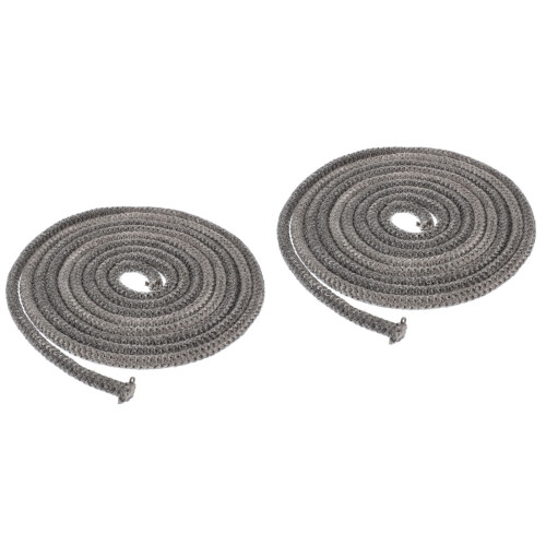 2Stk Selbstklebende Holzofen-Dichtung Aus Robustem , Grau 2