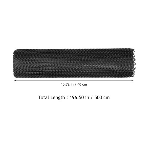 1Filet De Protection Rampe Hdpe Noir Pour Animaux 1