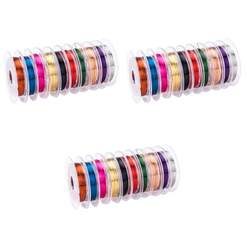 10Rouleaux Fil De Cuivre Pour , Flexible Ductile 1