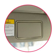 For  Velite 6  Malibu XL  Malibu Sun Visor Mirror Cover Dark Beige