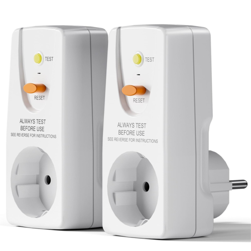 Father's Day Gift 2-Pack 16A Residual Current Device (RCD) for Home Use (EU) 1