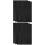 40Pièces Papier Kraft Noir Cadeau Recyclable 4