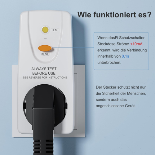 Father's Day Gift 2-Pack 16A Residual Current Device (RCD) for Home Use (EU) 2