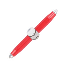 roter Metall-LED-Finger-Kugelschreiber, 120mAh, 3xLR41