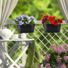Countryside Style Metal Hanging Plant Pot