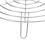 3Pièces Support Anti-Brûlure Acier Inoxydable Cuisine Argent 4