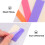 12Pièces Notes Autoadhésives Colorées Étiquettes Index Pour Étudiants 4