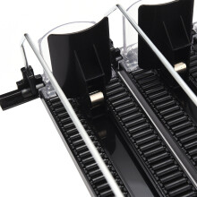 3-Tier Black Soda Can Pusher