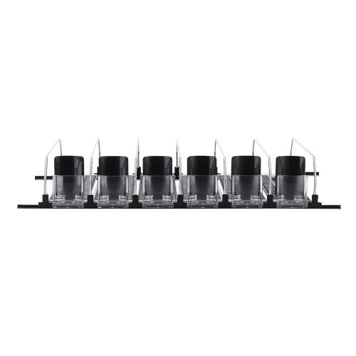 Black Soda Can Organiser 6 Row Spring 1