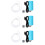 3Pièces Air Pump Aquarium USB Mini Portable Ultra-Silencieuse 8