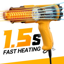 SEEKONE 2000W Professional Hot Air Gun 50 600 Variable Temperature C