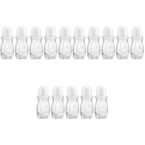 15Pièces Flacons Roll-on En Verre , Rechargeables, Portables 1