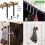 12pcs over the Door Hooks, Door Hangers Hooks Rustproof Organizer Hook with Soft Rubber Padding 2