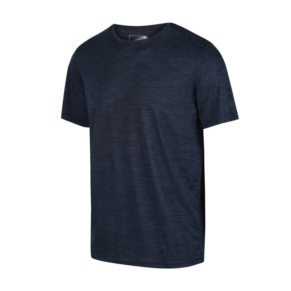 Regatta (Xxl, Navy Marl) Mens Fingal Edition Marl T-Shirt Blue,Multicoloured